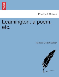 Front cover_Leamington; A Poem, Etc.