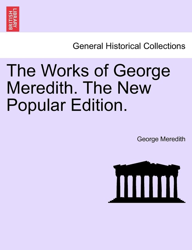 Couverture_The Works Of George Meredith. The New Popular Edition.