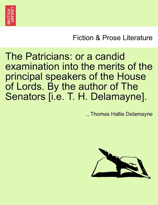 Front cover_The Patricians