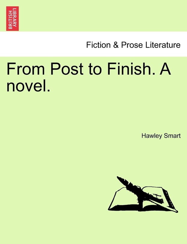 Front cover_From Post To Finish. A Novel.