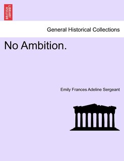 Front cover_No Ambition.