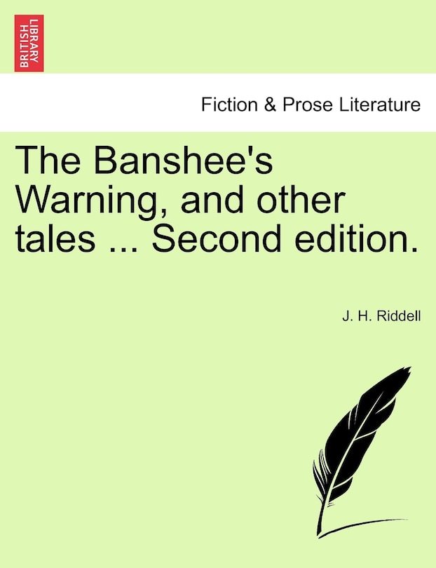 Couverture_The Banshee's Warning, And Other Tales ... Second Edition.