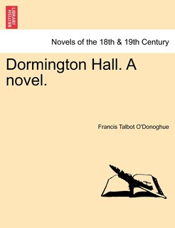Front cover_Dormington Hall. A Novel.