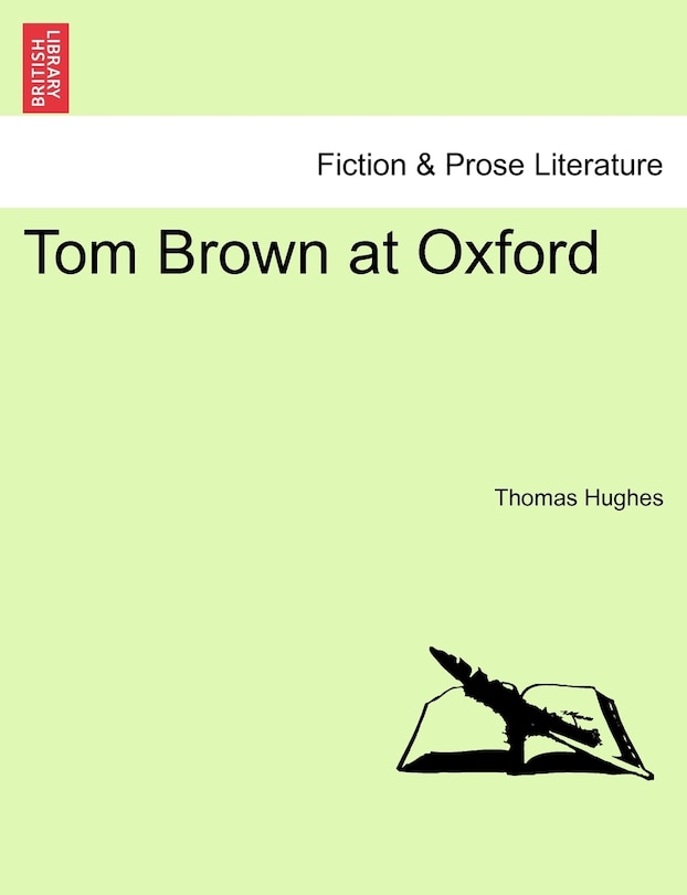 Front cover_Tom Brown At Oxford