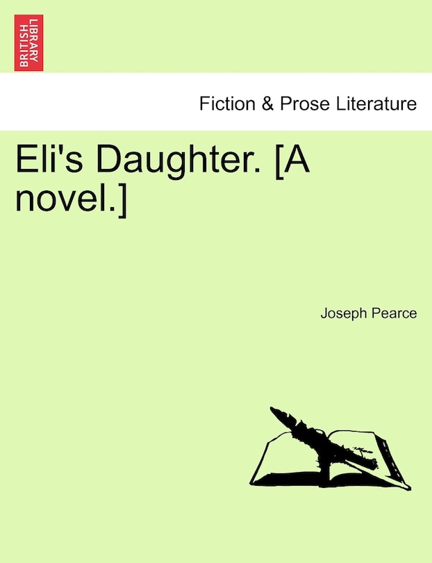 Front cover_Eli's Daughter. [a Novel.]