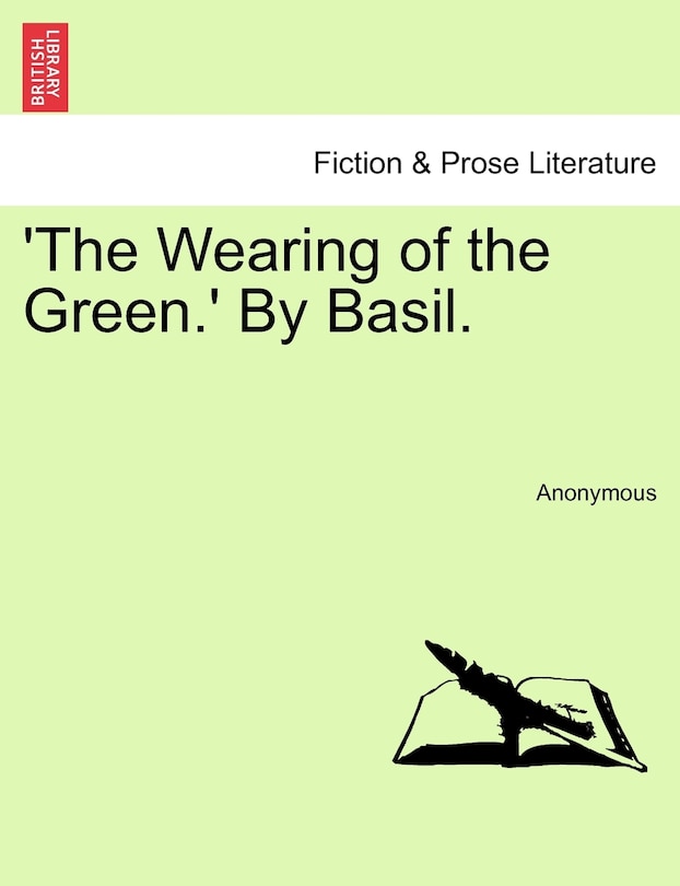Front cover_The Wearing of the Green.' by Basil.
