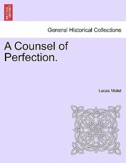Front cover_A Counsel Of Perfection.