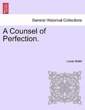 Front cover_A Counsel Of Perfection.