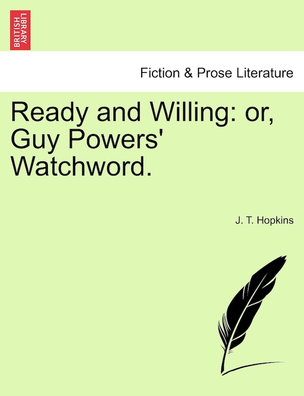 Front cover_Ready And Willing