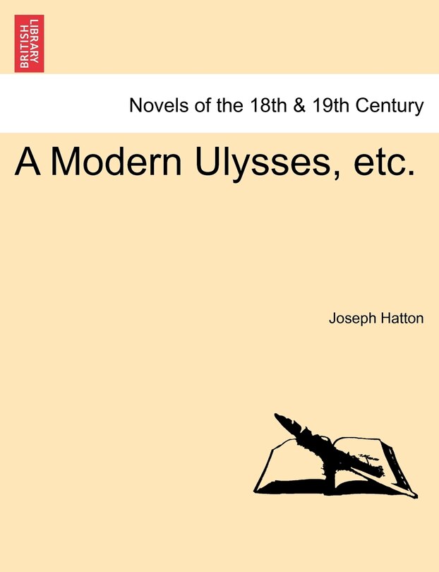 Front cover_A Modern Ulysses, Etc.