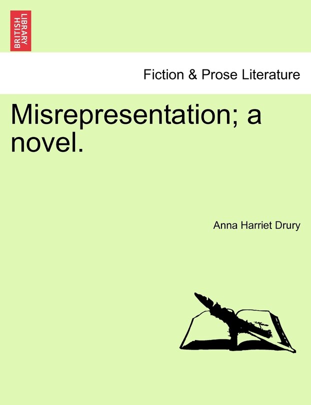 Couverture_Misrepresentation; A Novel.