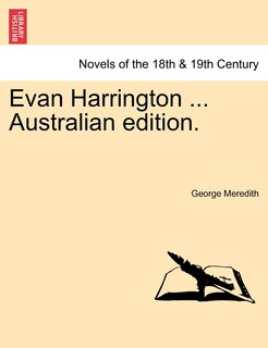 Front cover_Evan Harrington ... Australian Edition.