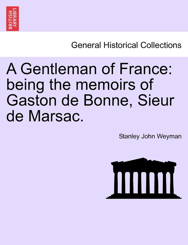 Couverture_A Gentleman Of France