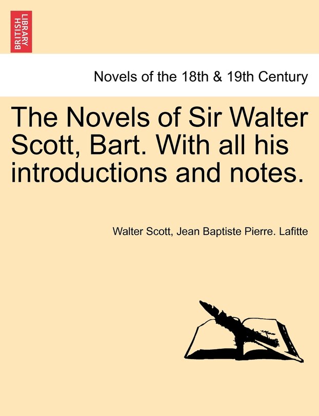 Front cover_The Novels Of Sir Walter Scott, Bart. With All His Introductions And Notes.