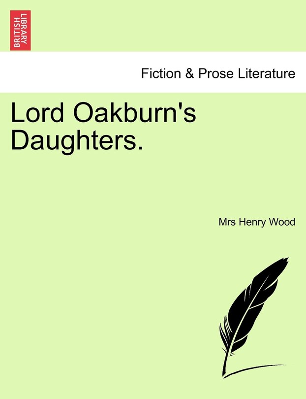 Front cover_Lord Oakburn's Daughters.