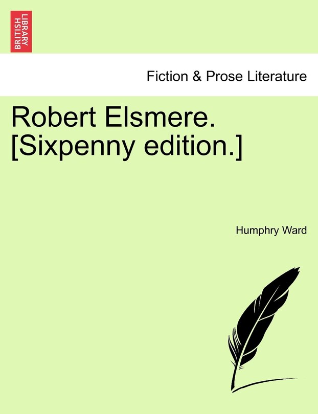 Front cover_Robert Elsmere. [sixpenny Edition.]