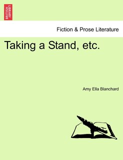 Front cover_Taking A Stand, Etc.