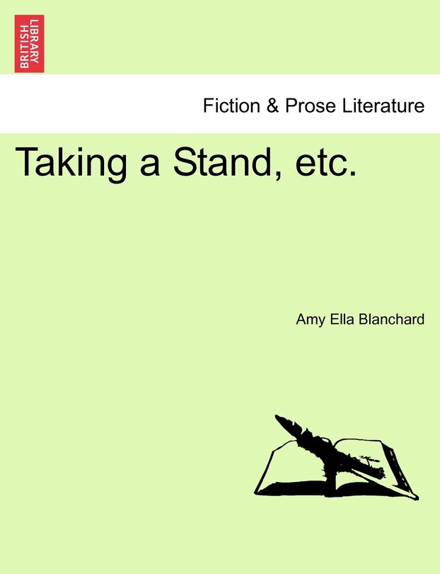Front cover_Taking A Stand, Etc.