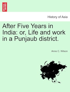 Couverture_After Five Years In India