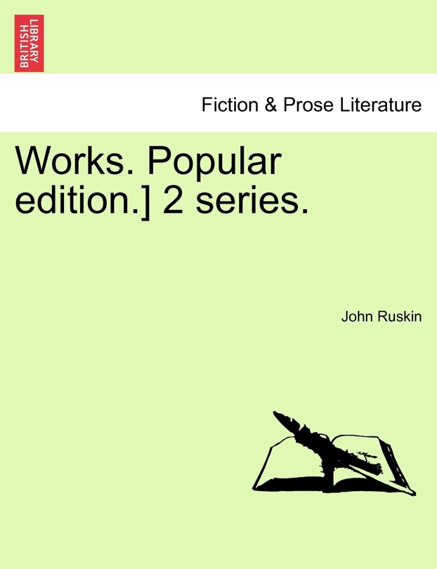 Front cover_Works. Popular Edition.] 2 Series.