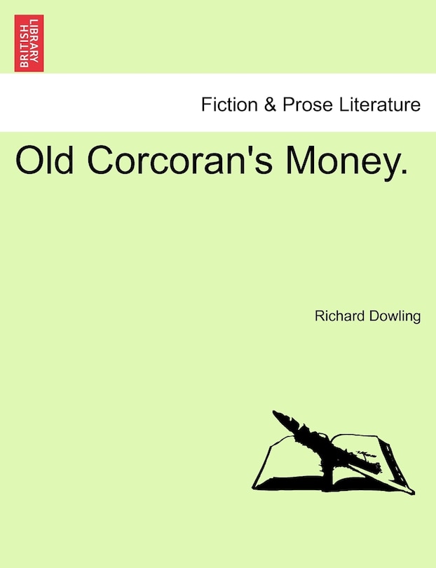 Front cover_Old Corcoran's Money.