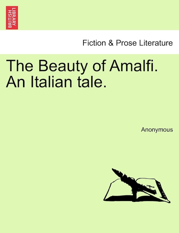 Front cover_The Beauty Of Amalfi. An Italian Tale.