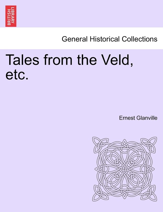 Front cover_Tales From The Veld, Etc.