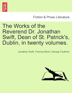 Front cover_The Works of the Reverend Dr. Jonathan Swift, Dean of St. Patrick's, Dublin, in twenty volumes. Volume XV.