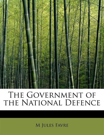 Front cover_The Government Of The National Defence