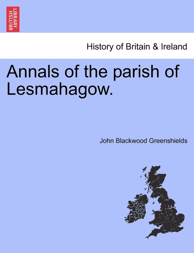 Couverture_Annals Of The Parish Of Lesmahagow.