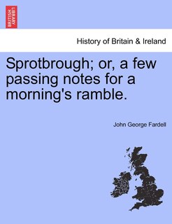 Couverture_Sprotbrough; Or, A Few Passing Notes For A Morning's Ramble.