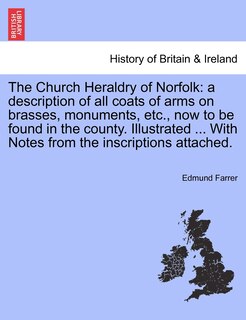 Front cover_The Church Heraldry of Norfolk