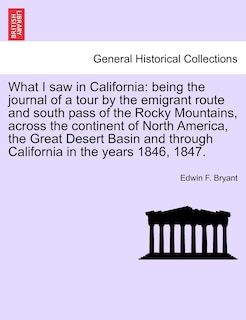 Front cover_What I Saw in California