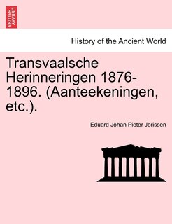 Front cover_Transvaalsche Herinneringen 1876-1896. (aanteekeningen, Etc.).