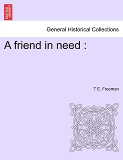 Front cover_A Friend In Need