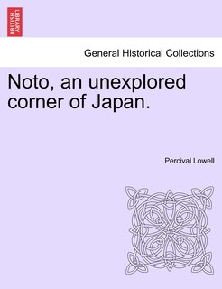 Front cover_Noto, an unexplored corner of Japan.