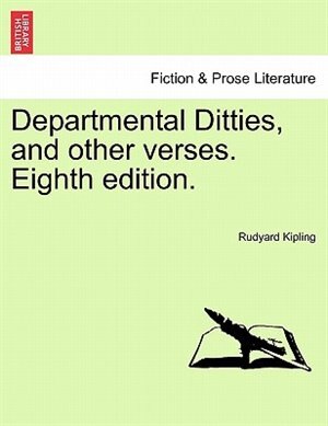 Front cover_Departmental Ditties, And Other Verses. Eighth Edition.