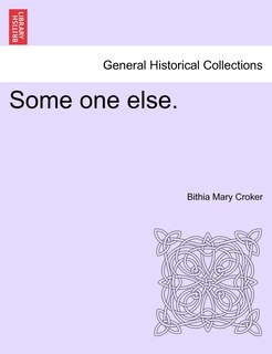 Front cover_Some One Else.