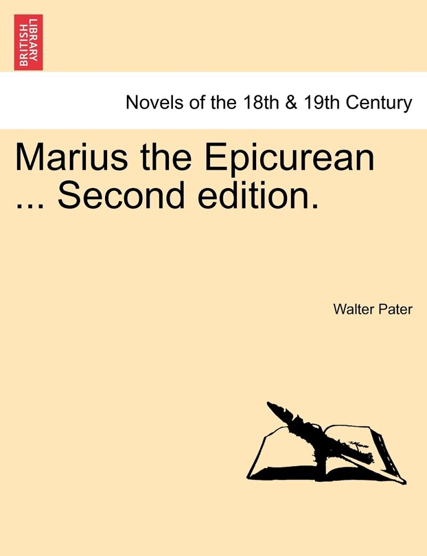 Couverture_Marius The Epicurean ... Second Edition.
