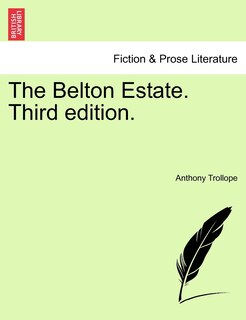 Couverture_The Belton Estate. Third Edition.