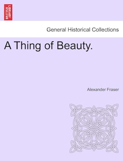Couverture_A Thing Of Beauty.