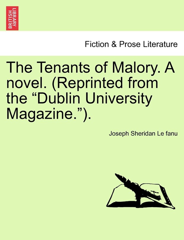 Couverture_The Tenants of Malory. a Novel. (Reprinted from the Dublin University Magazine.). Vol. III.