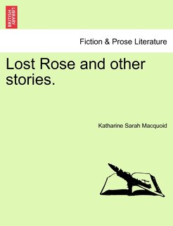 Front cover_Lost Rose And Other Stories.