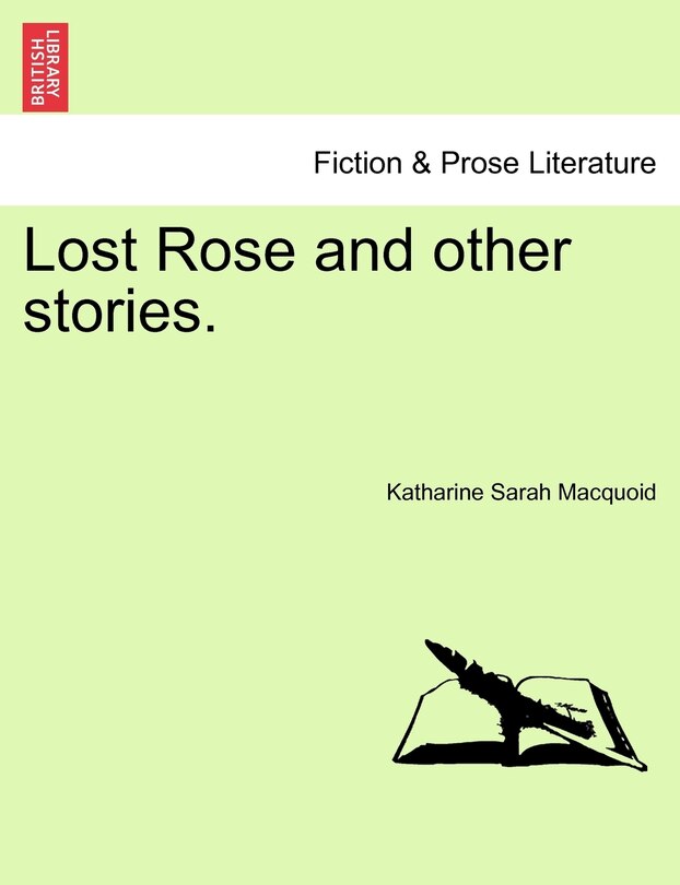 Front cover_Lost Rose And Other Stories.