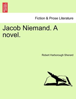 Front cover_Jacob Niemand. A Novel.