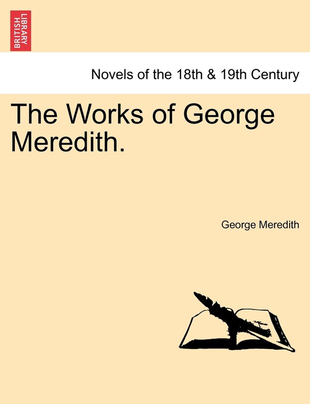 Front cover_The Works Of George Meredith. Volume Xxxiv