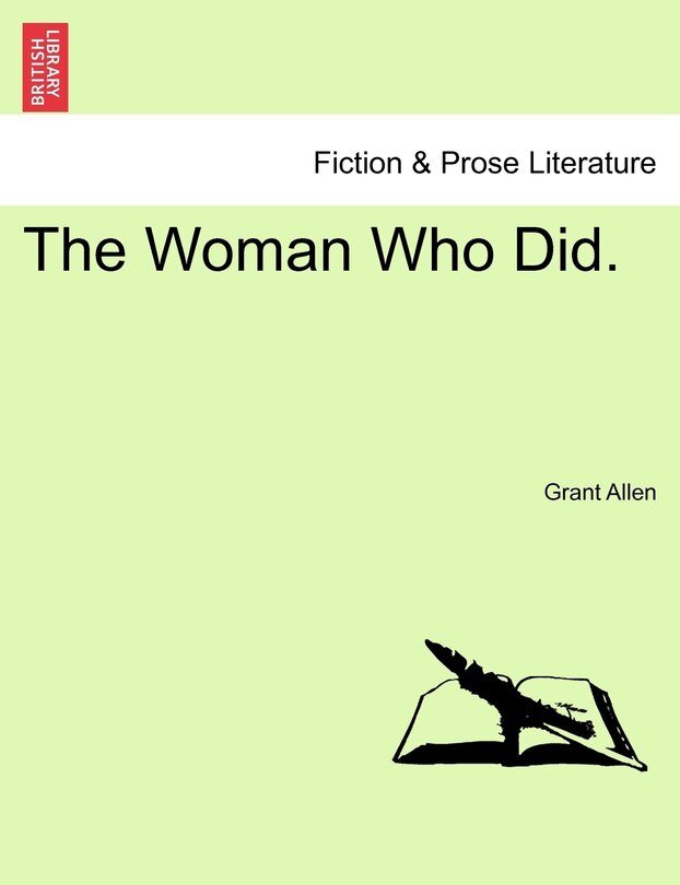 Front cover_The Woman Who Did.
