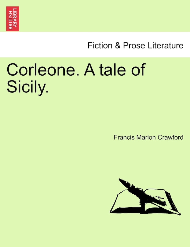 Front cover_Corleone. A Tale Of Sicily.