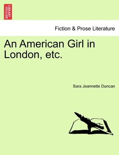 Front cover_An American Girl in London, etc.