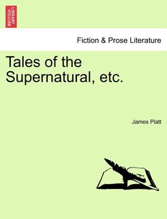 Couverture_Tales Of The Supernatural, Etc.